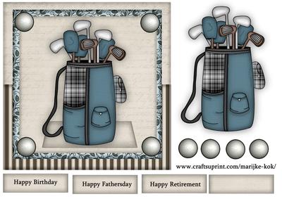 Male Card Golf