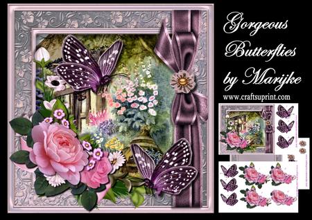 Gorgeous Butterflies Mini Kit