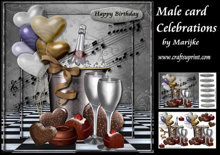 Male Card Celebration Mini Kit