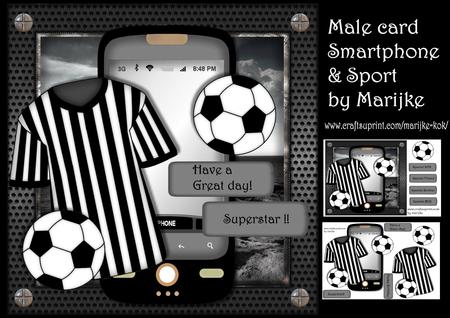 Male Card Smartphone & Sport Mini Kit