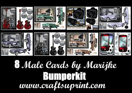 Bumperkit 8 Male Cards