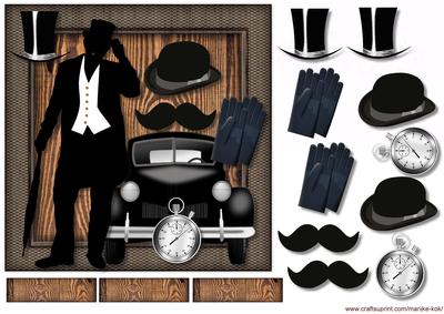 Male Card Gentleman