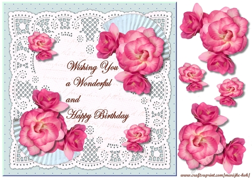 Romantic Birthday Roses