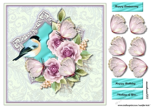Roses In Classic Frame
