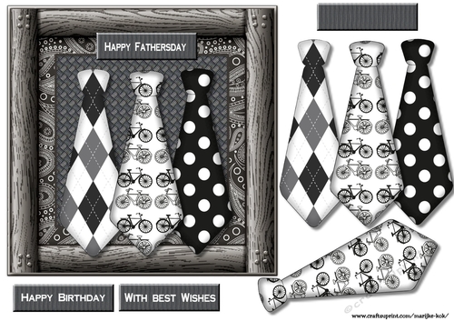 Male card Ties
