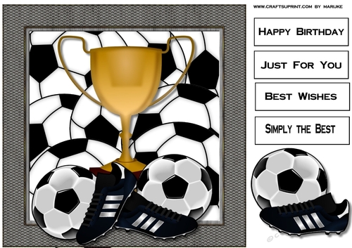 Male card Football 2
