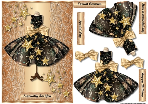 My Golden Star Dress