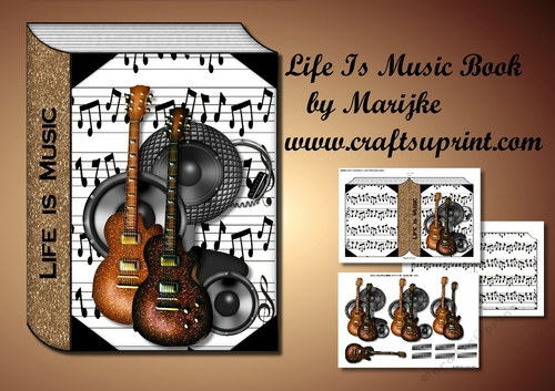 Life is Music Book Mini Kit