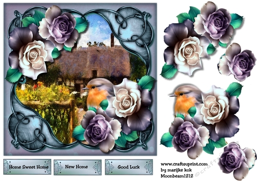 New Home Cottage & Roses