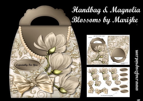 Handbag & Magnolia Blossoms Mini Kit