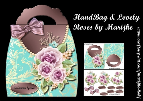 Handbag & Lovely Roses