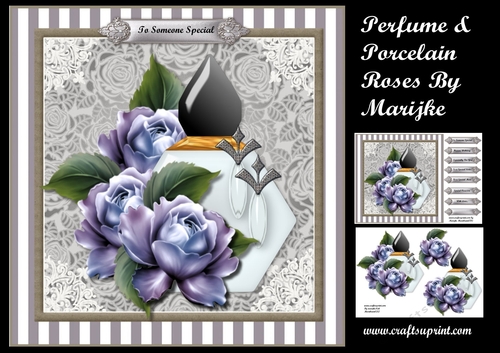 Perfume & Porcelain Roses miniKit