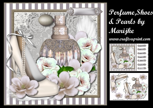 Perfume , Shoes & pearls Mini Kit