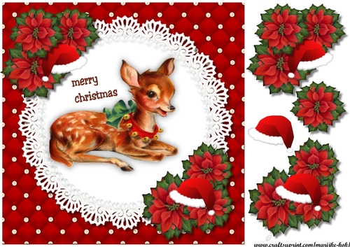 Cute Christmas Deer