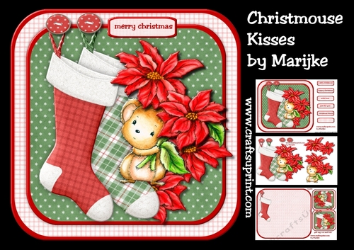 Merry Christmouse Kisses