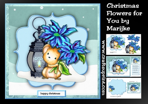 Christmas Flowers For You Mini Kit