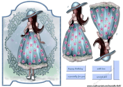 Screen  Card Lil Lady Viviane