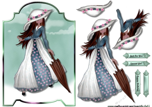 Screen  Card Lil Lady Natalia