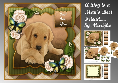 A dog is a mans best friend mini kit