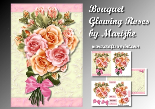 Bouquet Glowing Roses Mini Kit