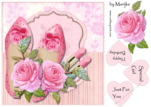 Vintage Roses & Shoes