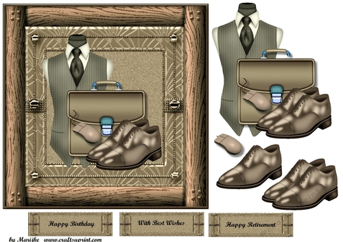 Male Card  Office