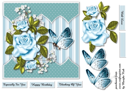 Roses & Butterflies