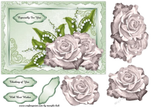 Lily Of The Valley & Roses 1