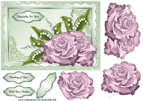 Lily Of The Valley & Roses 2
