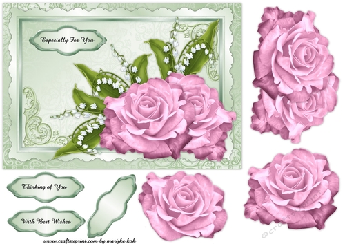 Lily Of The Valley & Roses 4
