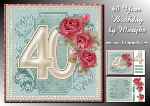 40 Year Birthday Mini Kit