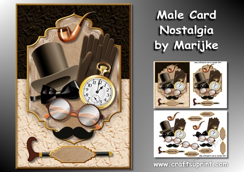 Male Card Nostalgia Mini kit