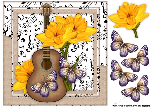 Music & Flowers 1