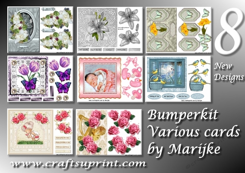 Bumperkit  8  New Designs Various Cards