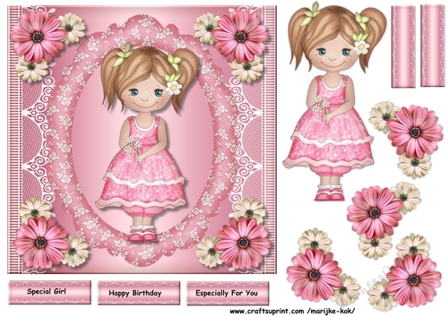 Flower Girl  Birthday Girl