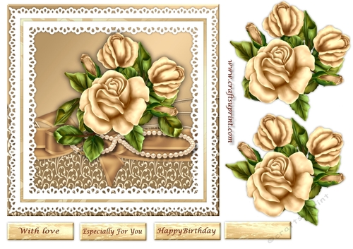 Chique Roses & Pearls