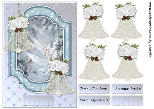 Classic Christmas Lace Bells