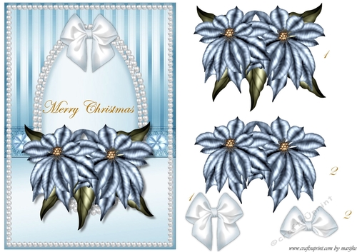 Classic Christmas Poinsettias