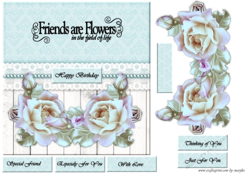 Friends Are Flowers....