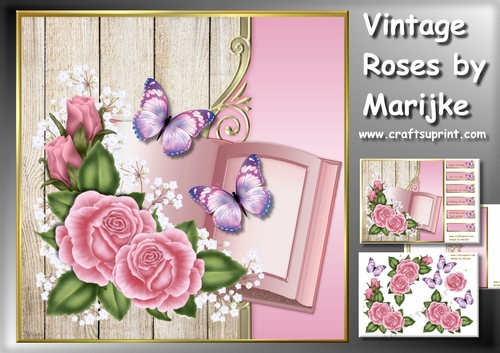 Vintage Roses Mini Kit