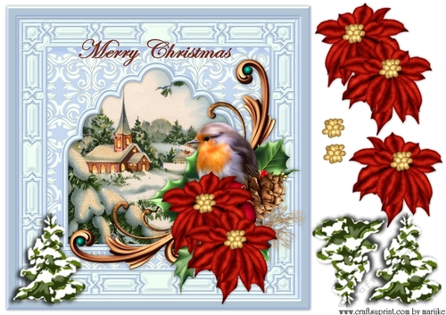 Christmas Robin 2