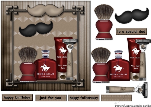 male card Special Dad 1