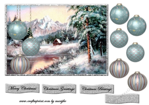 Classic Christmas Baubles