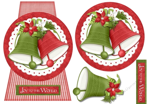 Country Christmas bells Joy To The World