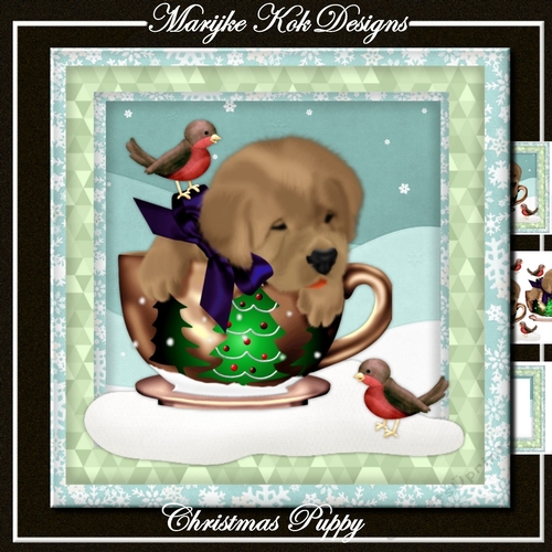 Christmas Puppy Mini Kit