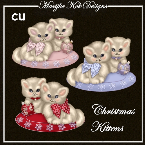 CU Christmas Kittens
