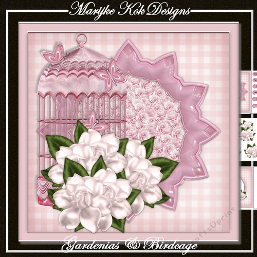 Gardenias & Birdcage Mini Kit