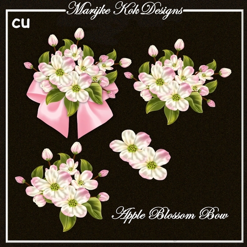 CU Appleblossom Bow