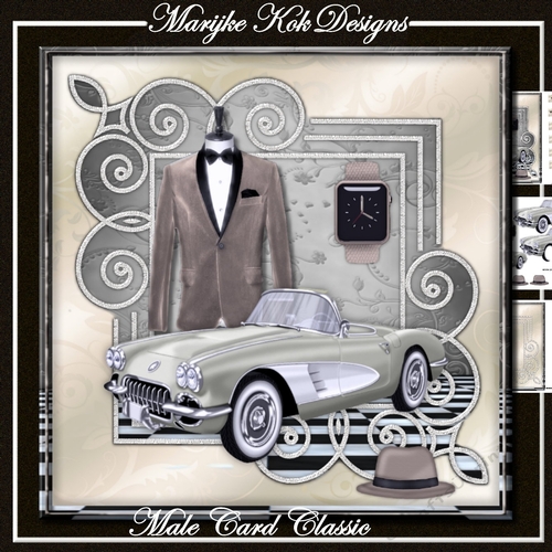 Male card Classic Mini Kit