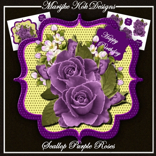 Scallop Topper Roses Mini Kit